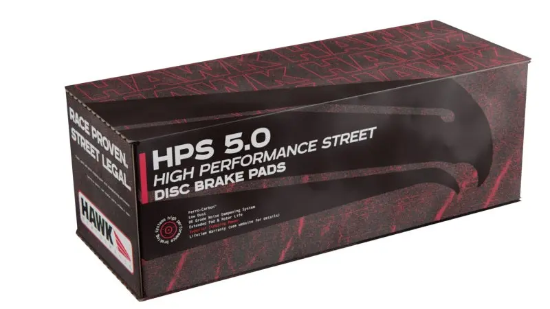 Hawk Performance Hps 5.0 Brake Pads – Front Axle, Compatible With 2021–2024 Acura Tlx 3.0L V6 1