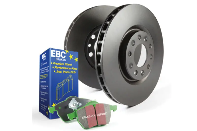 Ebc Greenstuff S11 Brake Kit – Performance Street Pads + Rk Drilled Rotors 1