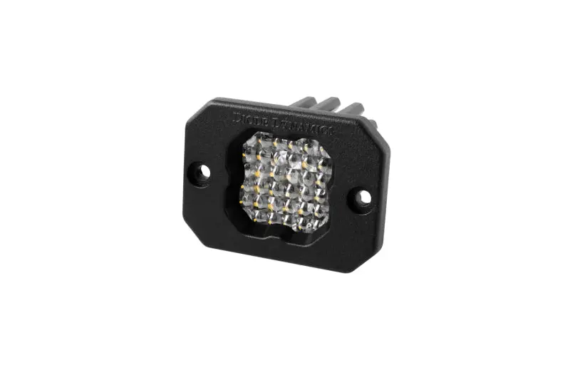 Diode Dynamics Stage Series C1 Led Pod Light – White Flood Beam, Flush-Mount Design 1