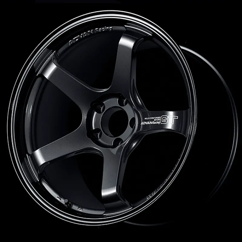 Advan Gt Beyond 18X8.5-Inch Alloy Wheel — +31Mm Offset, 5X114.3 Bolt Pattern, 73.1Mm Bore, Titanium Black Finish 1