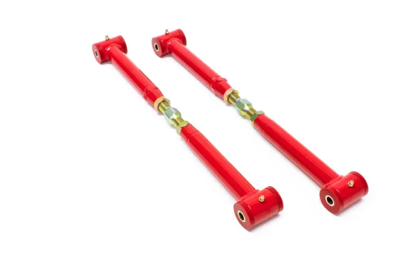 Bmr Adjustable Lower Control Arms For 1982–2002 Third-Gen F-Body Vehicles — On-Car Adjustment, Polyurethane Bushings, Red Finish 1