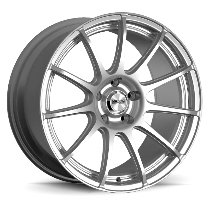 Maxxim Winner 16X7 Inch Full Silver Alloy Wheel – 8X100/108 Bolt Pattern, 40Mm Offset 1