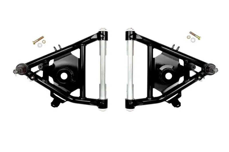 Umi Performance Lower Control Arms — Black Powder-Coated Steel, Designed For 1973–1987 Gm C10 Trucks 1