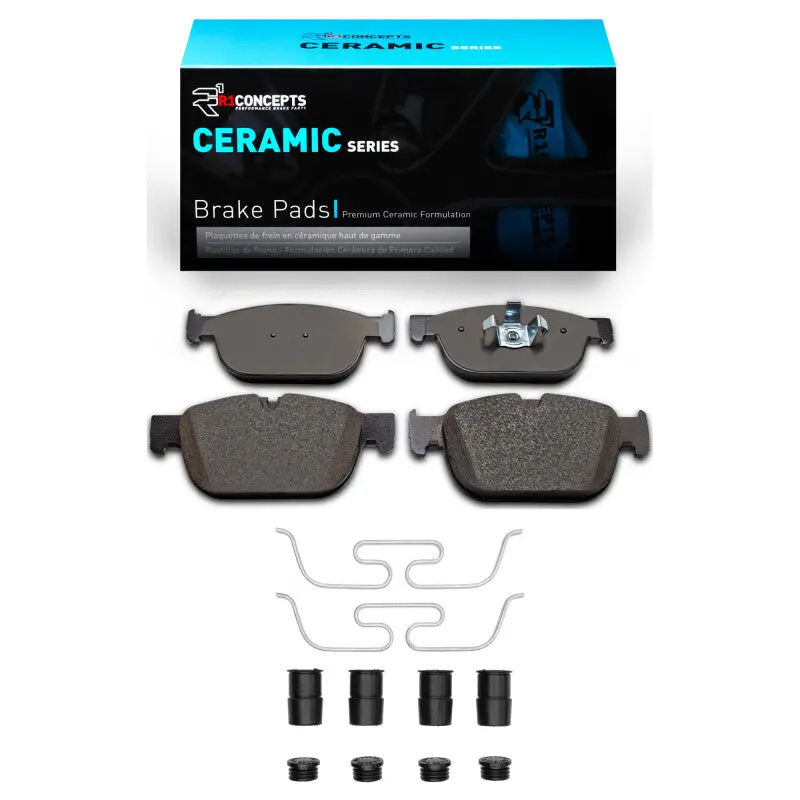 R1 Ceramic Front Brake Pad & Hardware Kit For 2016–2024 Polestar 2 1