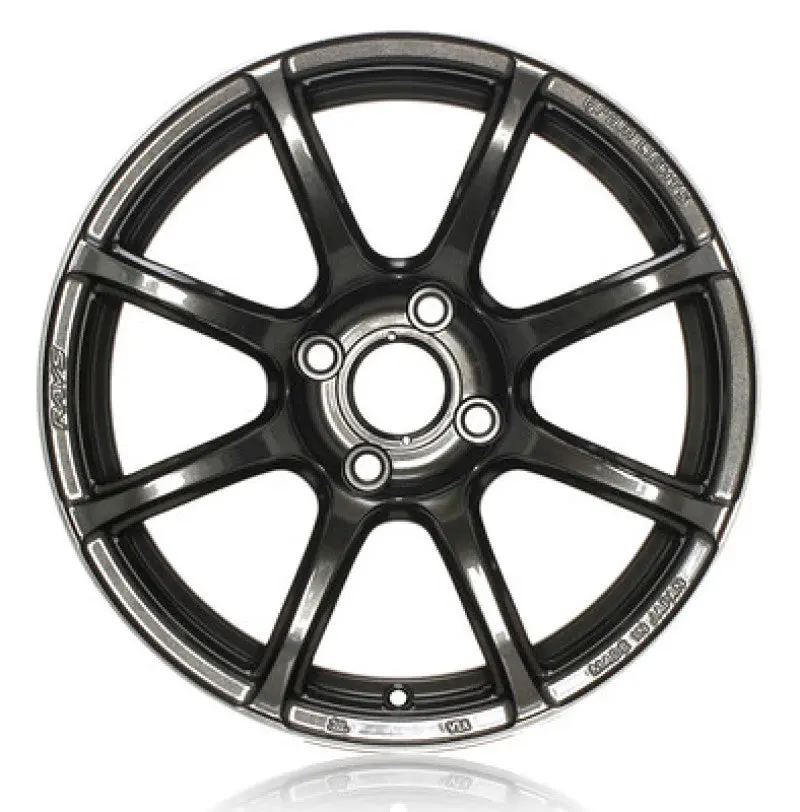 Gram Lights 57Transcend 15X8 +35 4-100 Super Dark Gunmetal Wheel 1