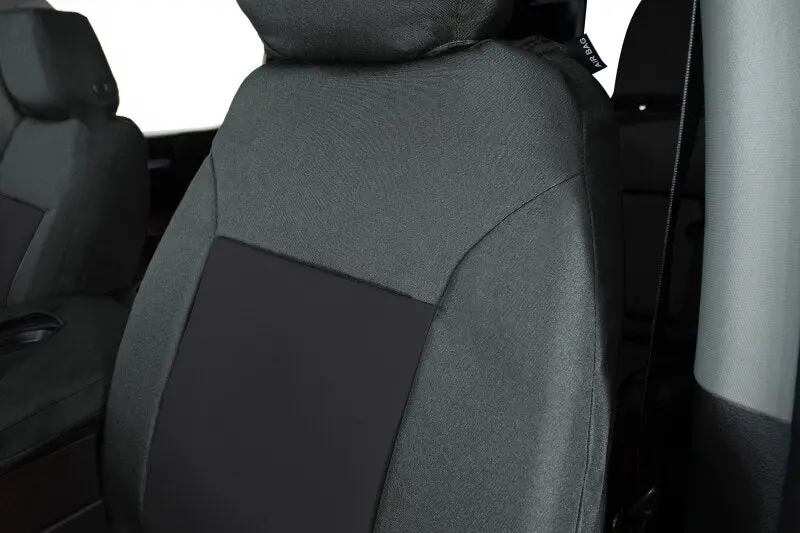 Covercraft Endura Precisionfit Front Seat Covers – Custom Tailored For 2016–2024 Nissan Titan, Charcoal/Black 1