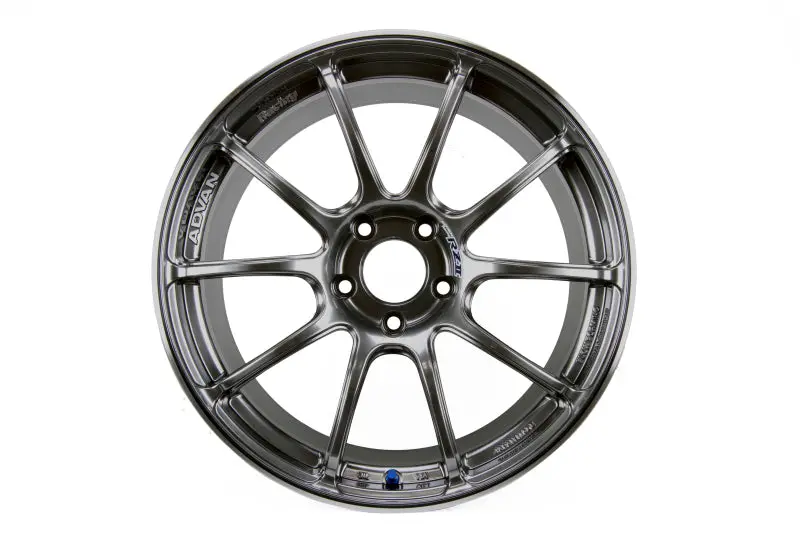 Advan Racing Rzii Hyper Black Wheel – 17X9 Inches, +45 Offset, 5X114.3 Pcd 1