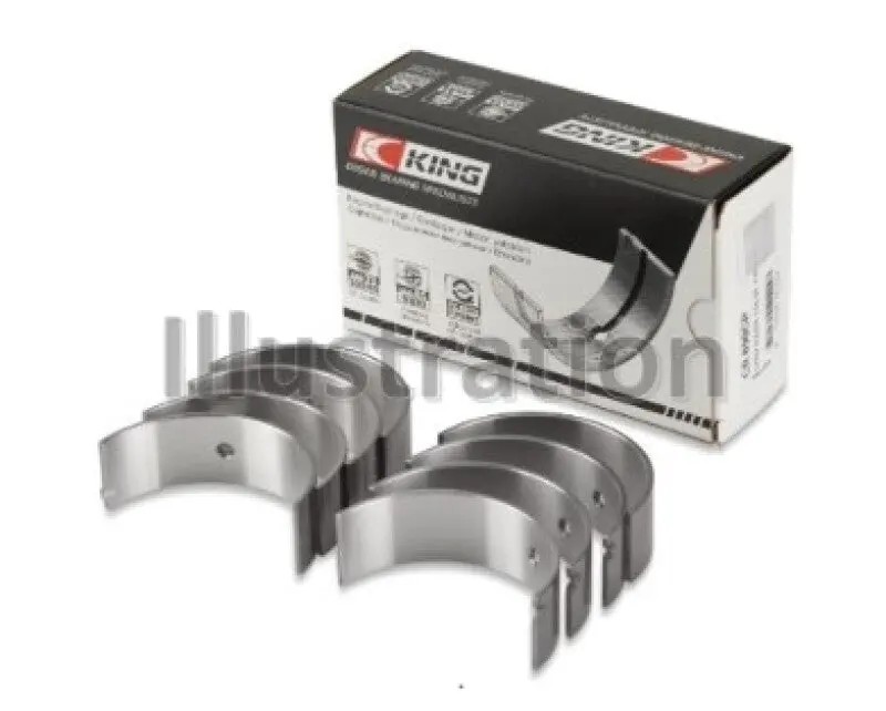 King Engine Bearings Rod Bearing Set – +0.25Mm Oversize For Ford Escort 1.6L (98–110 Cid, 1981–1984) 1
