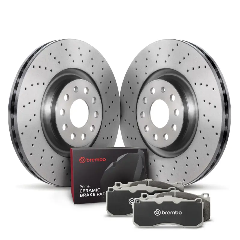 Brembo Oe Front Brake Kit – Direct-Fit Disc System For 2015–2020 Audi A3 & 2014 Volkswagen Golf 1