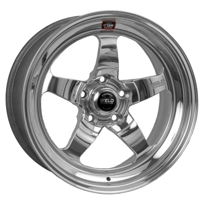 Weld S71 18X5 Inch 5X120Mm Polished Aluminum Wheel – High-Pad Design, Non-Beadlock 1
