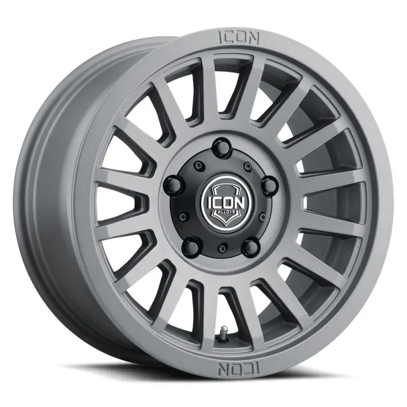 Icon Recon Slx Alloy Wheel – 17X8.5, 5X5 Bolt Pattern, -6Mm Offset, 4.5" Backspace, 71.5Mm Bore, Charcoal Finish 1