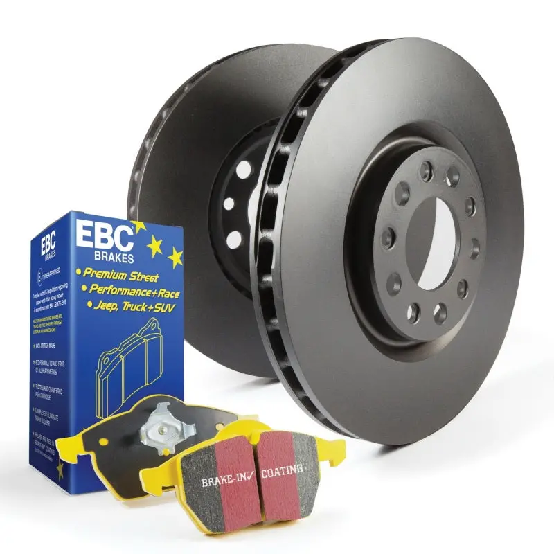 Ebc S13 Brake Kit: Yellowstuff Pads + Rk Series Rotors 1