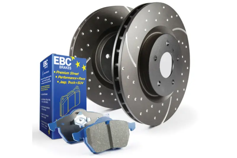 Ebc S6 Brake Kit – Bluestuff Pads And Gd Rotors Combo 1