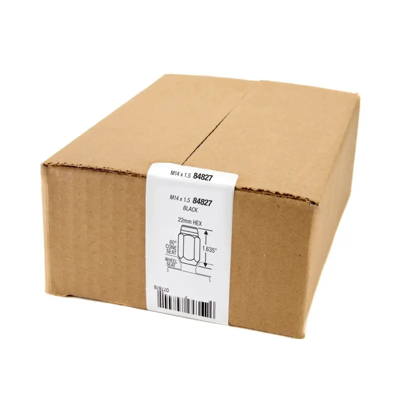 Mcgard 8-Lug Hex Locking Wheel Install Kit – Cone Seat, M14×1.5, 22Mm Hex, 1.635" Length, Black 1