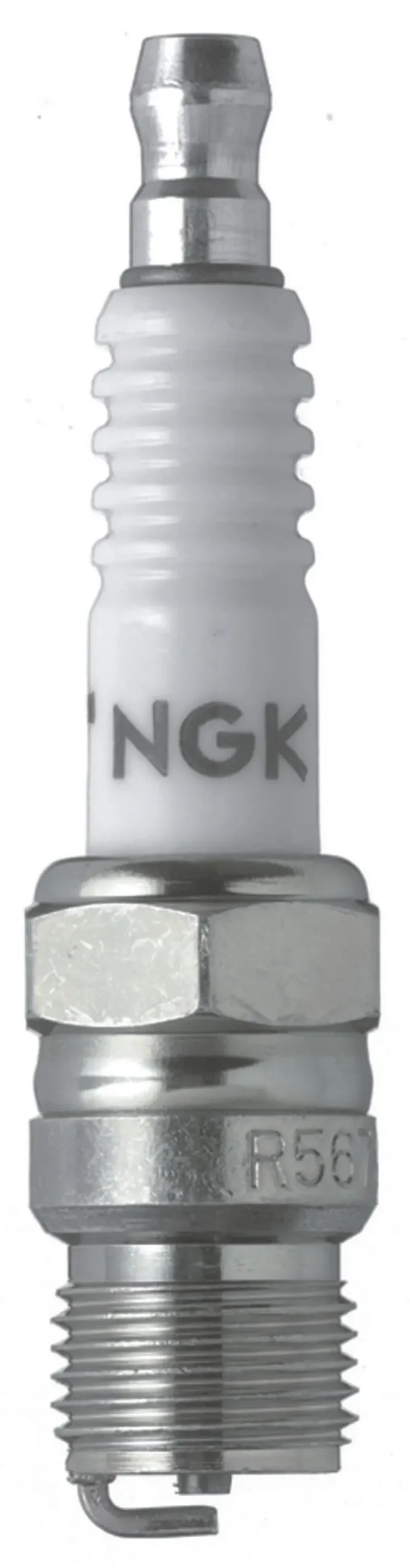 Ngk R5673-6 Racing Spark Plugs – Pack Of 4 High-Performance Units 1
