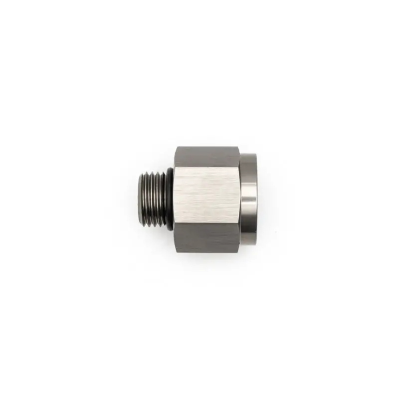 Deatschwerks An-To-Metric Fitting – 6An Orb Male To M18×1.5 Female With O-Ring 1