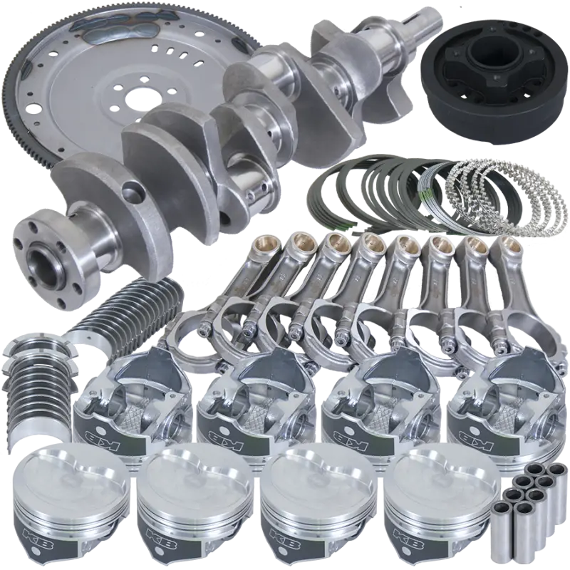 Eagle Ford Balanced Rotating Assembly For 302 V8 – 157-Tooth Flywheel, I-Beam Rods, +.060 Bore 1