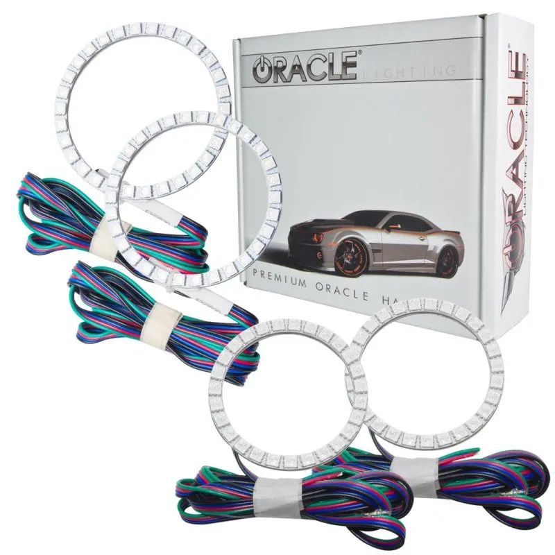 Oracle Colorshift Halo Lighting Kit – Plug-And-Play Led Rings For 2011–2014 Vw Passat, Includes Bc1 Controller 1