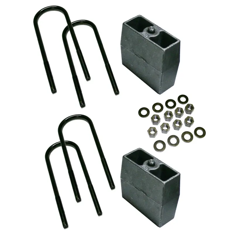 Superlift 5-Inch Block Lift Kit — Includes 3.875-Inch Axle Tube Spacers And Top-Mounted Overload Leaf Springs For 1999–2010 Ford F-250 Super Duty 1