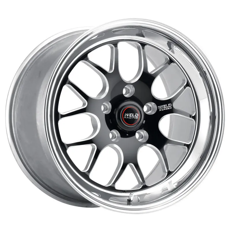 Weld S77 Black High-Pad Non-Beadlock Wheel – 18X5 Inches, 5X4.5 Bolt Pattern, 1.6-Inch Backspace 1