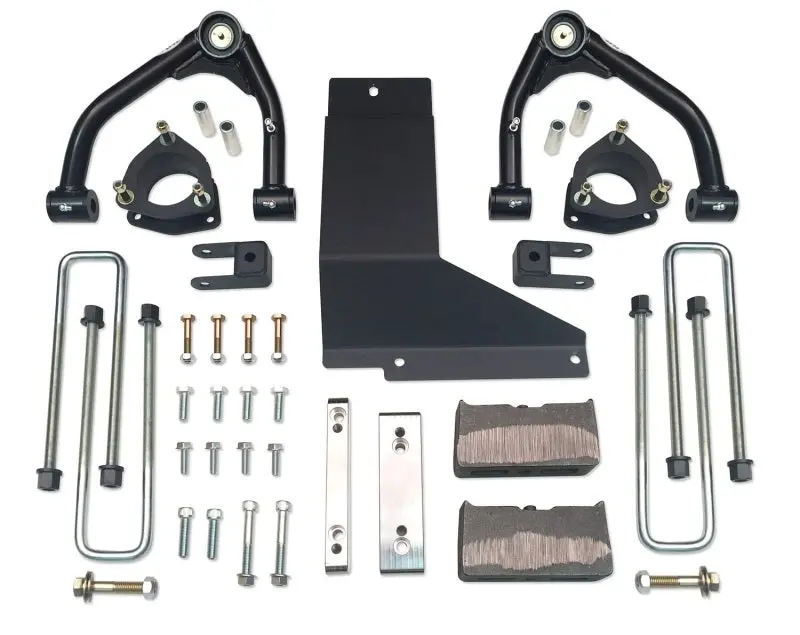 Tuff Country 4-Inch Uni-Ball Lift Kit With Sx8000 Shocks – Compatible With 2007–2013 Chevy Silverado 1500 4Wd 1