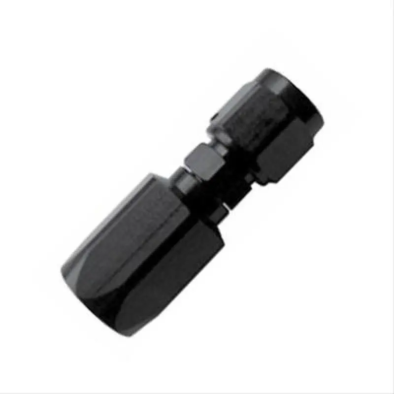 Fragola -6 An Straight Aluminum Power Steering Hose Fitting – Matte Black Finish 1