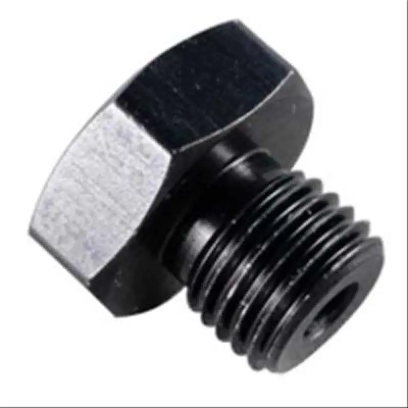Fragola -10An Black Port Plug – 7/8"-14 Thread With 1/8" Fpt Port 1