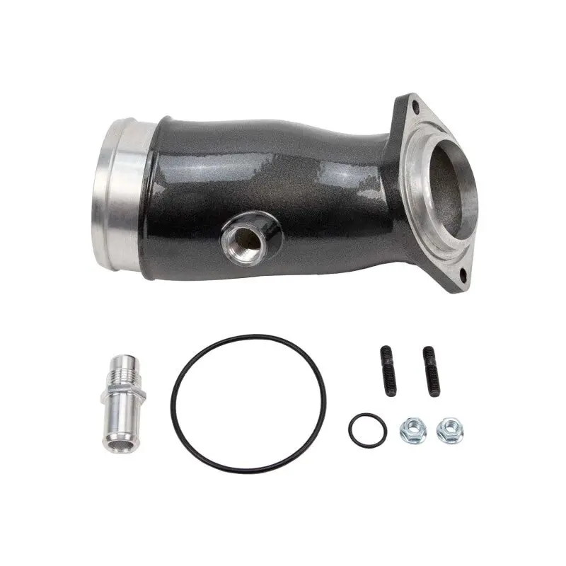 Wehrli 17-24 Duramax L5P High Flow Intake Horn - Semi-Gloss Black 1