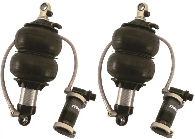 Ridetech Tq Series Shockwave Air Suspension – 3.2" Travel, 6.5" Diameter, Double Convoluted Design, .625" Bearing, 2" Stud 1