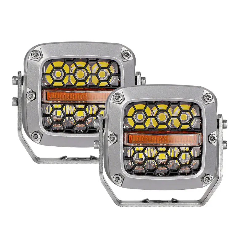 Raxiom Axial Series 4-Inch Led Work Light Kit – Universal Mounting (Minor Customization May Be Needed) 1
