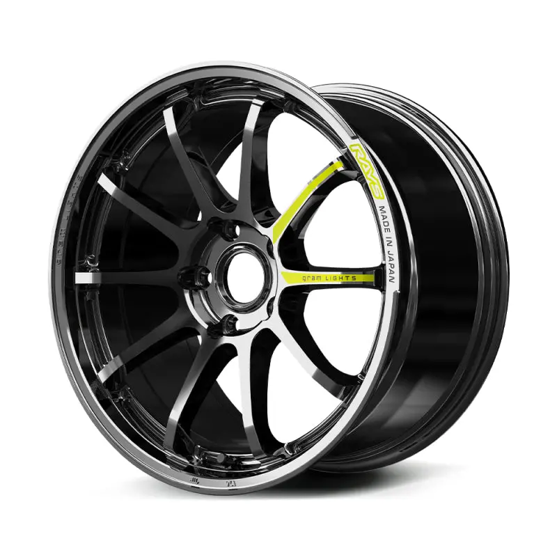 Gram Lights 57Nr Limited Edition 19X9.5 +45 5-100 Rays Black Metal Coat (Rb) 1
