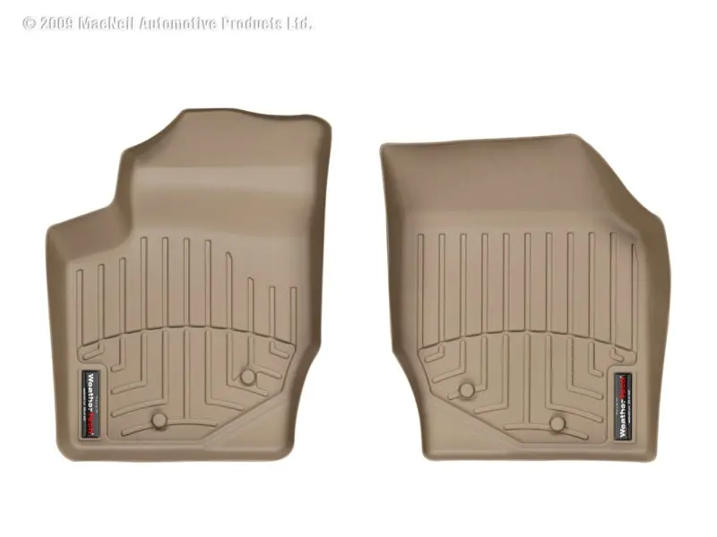 Weathertech 03-13 Volvo Xc90 Front Floorliner - Tan 1