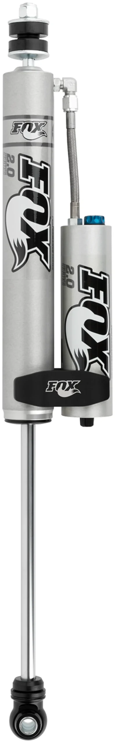 Fox 2.0 Performance Series Smooth Body Front Shock For 2005+ Ford Super Duty — 8.6" Travel, Adjustable Compression, Aluminum Body, 0–1.5" Lift 1