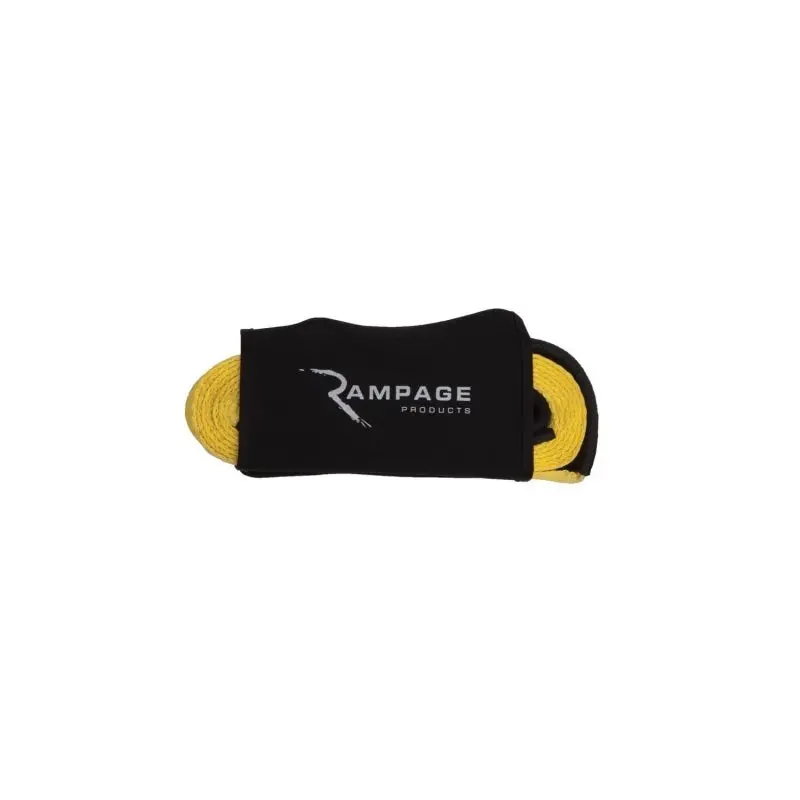 Rampage Universal Recovery Trail Strap – 2Ft X 30Ft, High-Visibility Yellow (1955–2019 Fit) 1