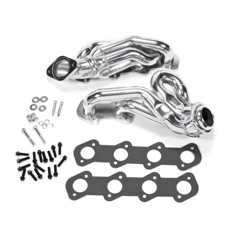 Bbk Shorty Tuned-Length Exhaust Headers For 1996–2004 Mustang Gt – 1-5/8-Inch Primary Tubes, Silver Ceramic Coating 1