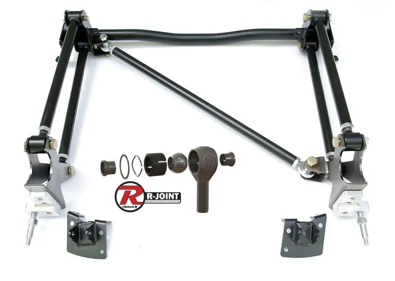 Ridetech Bolt-On 4-Link Suspension Kit – Double-Adjustable, For 1955–1957 Chevy Two-Piece Frame 1