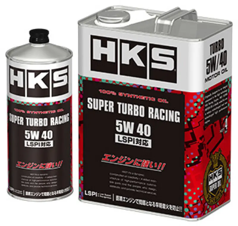 Hks Super Turbo Racing Oil 5W-40 – 1-Liter High-Performance Synthetic Engine Lubricant 1