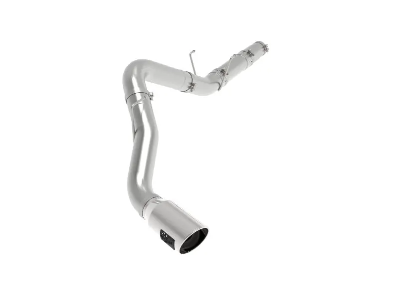 Afe Atlas 5In Dpf-Back Alum Steel Exhaust System W/Polished Tip 19-20 Ram Diesel Trucks L6-6.7L (Td) 1
