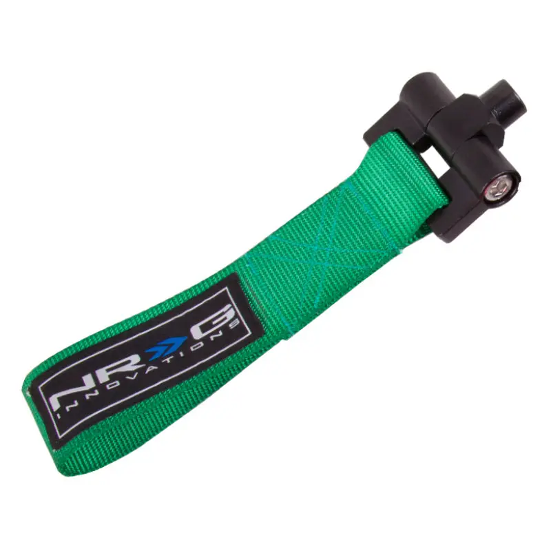 Nrg Bolt-In Tow Strap – Green, 5,000 Lb Capacity, Fits Nissan 370Z (2008+) & Infiniti G37 (2008+) 1