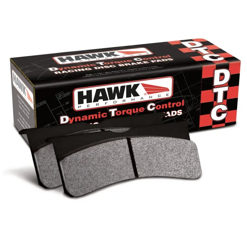 Hawk Dtc-70 Race Brake Pads – Rear Axle For 2007–2008 Porsche 911 Turbo, Gt3 & Gt3 Cup 2