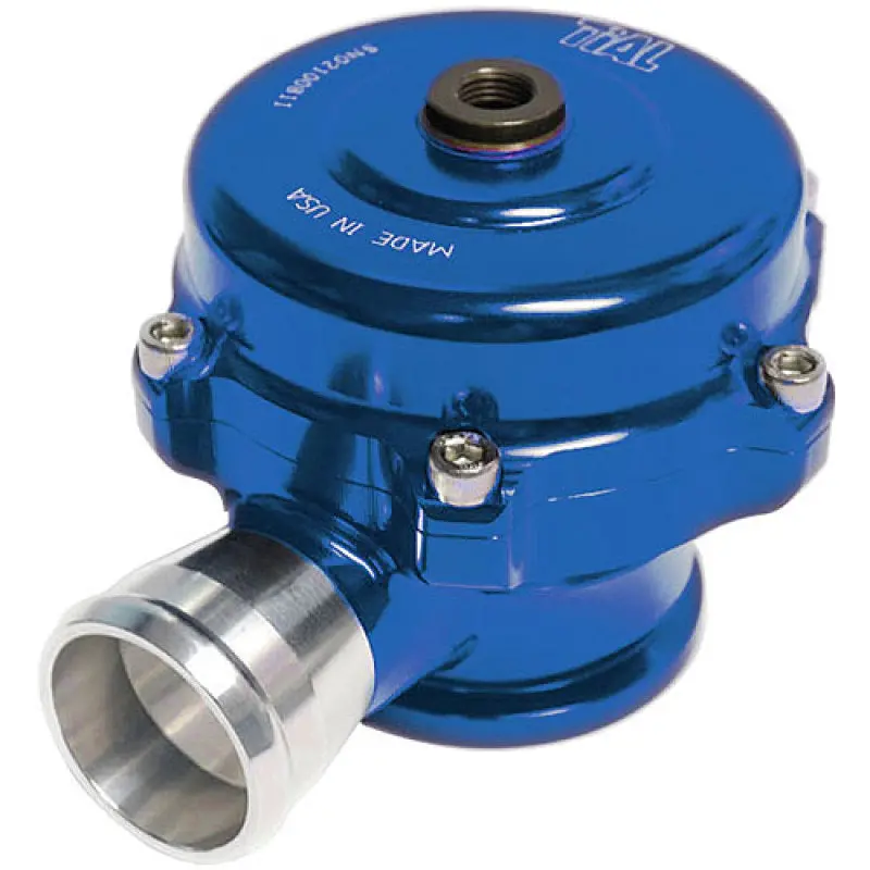 Tial Sport Quick-Response Blow-Off Valve – 1" Port, 10 Psi Spring, Blue Anodized Housing 1