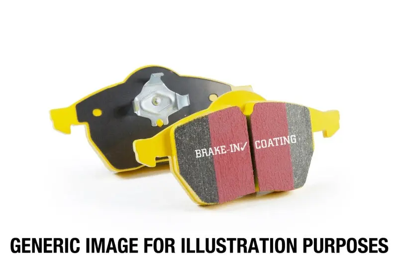 Ebc Yellowstuff High-Performance Rear Brake Pads For 2018+ Tesla Model S 1