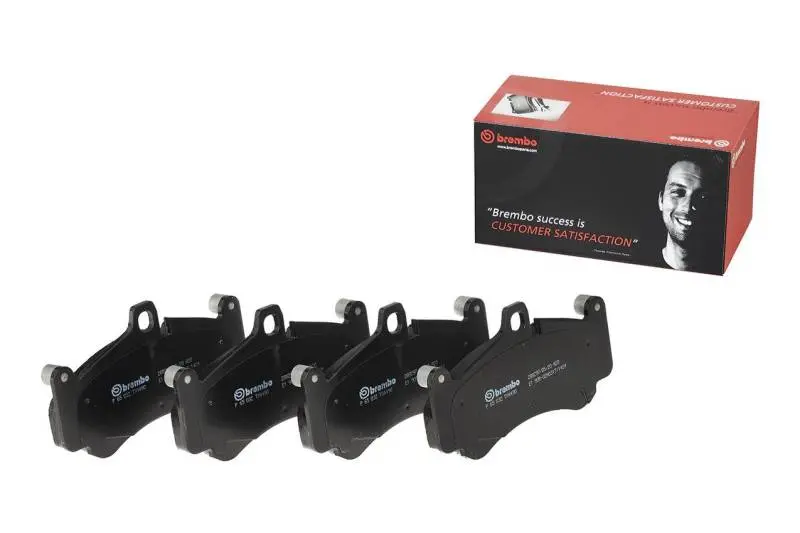 Brembo 02-06 Bmw X5 Front Premium Nao Ceramic Oe Equivalent Pad 1