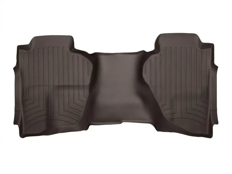 Weathertech Rear Floorliner Hp For 2017+ Gmc Acadia & Acadia Denali – Cocoa Color 1
