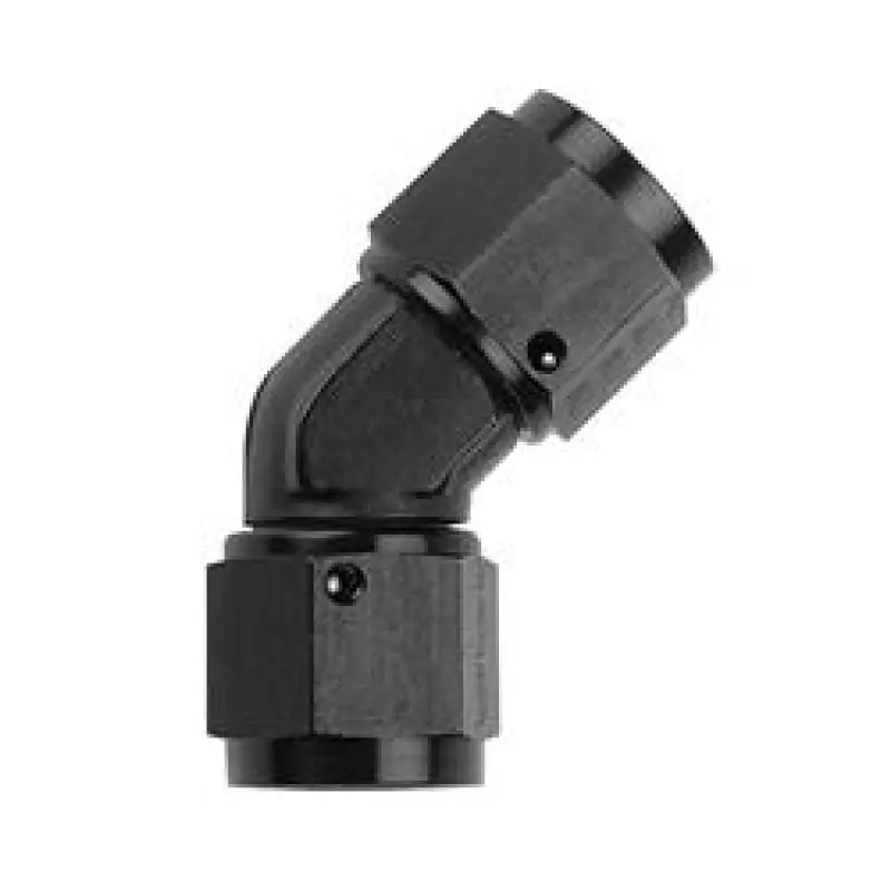 Fragola -12An 45° Female Black Coupler Fitting 1