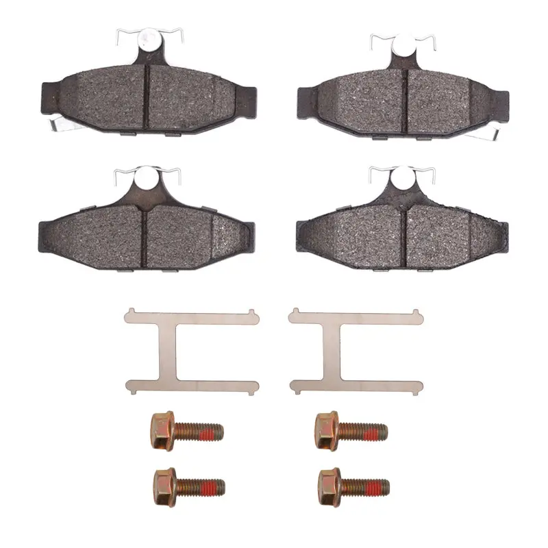 R1 1984-1987 Chevrolet Corvette Rear R1 Semi Met Pads & Hardware Kit 1