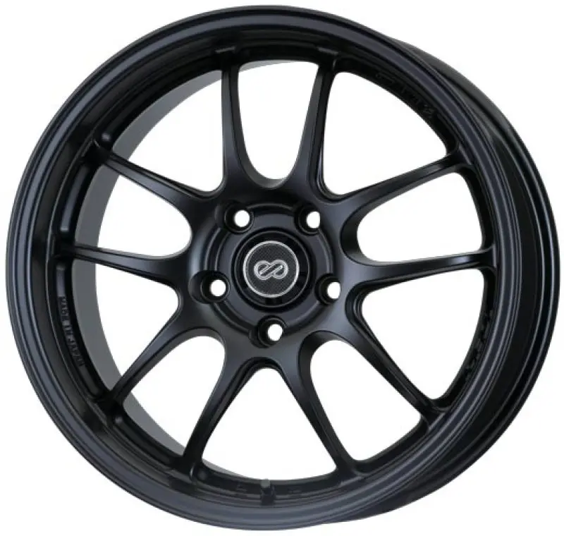 Enkei Pf01 Wheel – 15×8", 4×100 Bolt Pattern, 35Mm Offset, Black 1