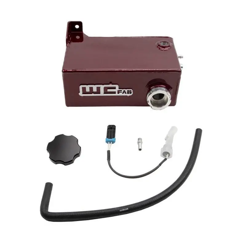 Wehrli Oem-Placement Coolant Expansion Tank Kit – For 2011–2016 Chevrolet 6.6L Lml Duramax (Bengal Silver) 1
