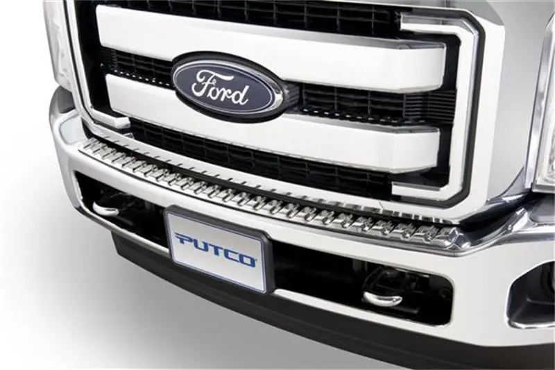 Putco Stainless Steel Front Bumper Covers For 2011–2016 Ford Super Duty 1