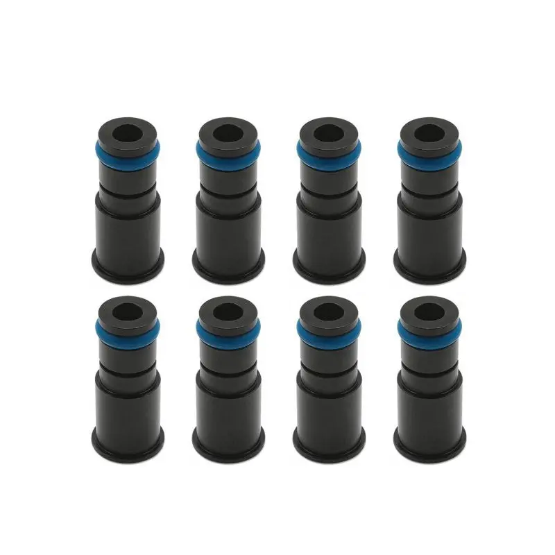 Blox Racing 11Mm Top Adapter Kit – 1" Height With Viton O-Rings & Retaining Clips (8-Pack) 1